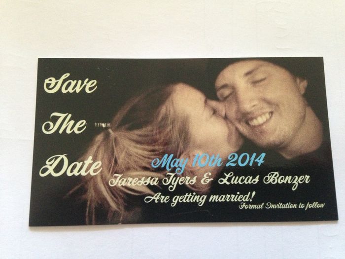 Save The Dates  ***PIC***