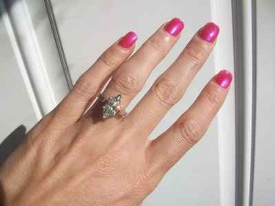 Might be rude to ask but how many CT's is your engagement ring? What is average?