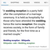 No Alcohol Reception