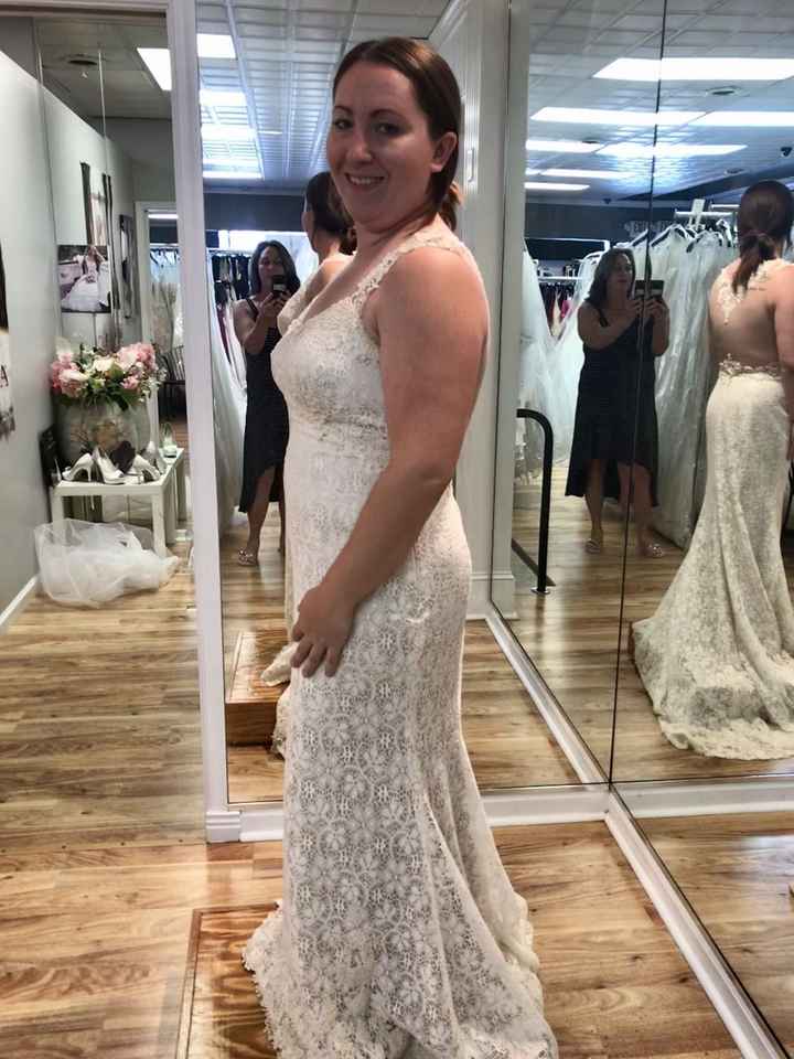 How much money did you spend on your wedding dress? - 1