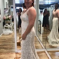 How much money did you spend on your wedding dress? - 1