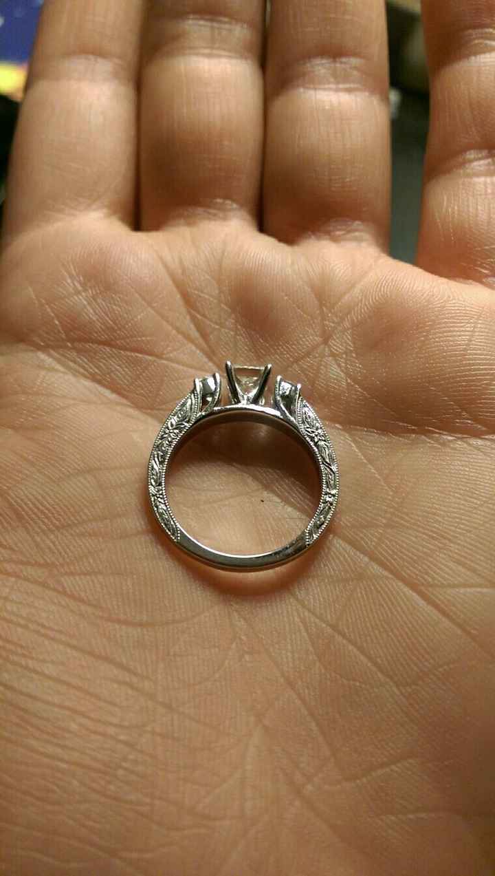 Rings with alt. Gemstone color and/or engravings?