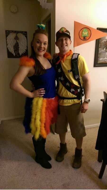 Happy Halloween post a pic of you and your fiancé in costumes