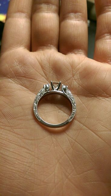 Rings with alt. Gemstone color and/or engravings?