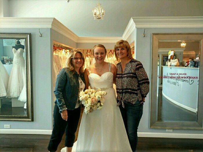 I said yes to my dress!!!