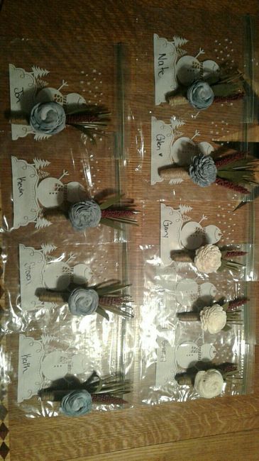 Bouquet finally arrived...eco flower