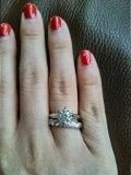 Might be rude to ask but how many CT's is your engagement ring? What is average?