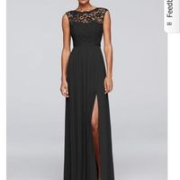 Black bridesmaids dresses