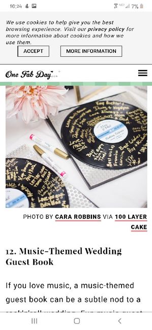 Unique Wedding Guest Books? Show Me Yours! 1