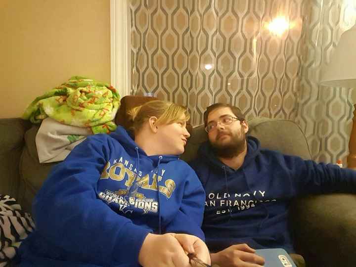 In the selfie spirit, any favorite pic of you and FH or DH?