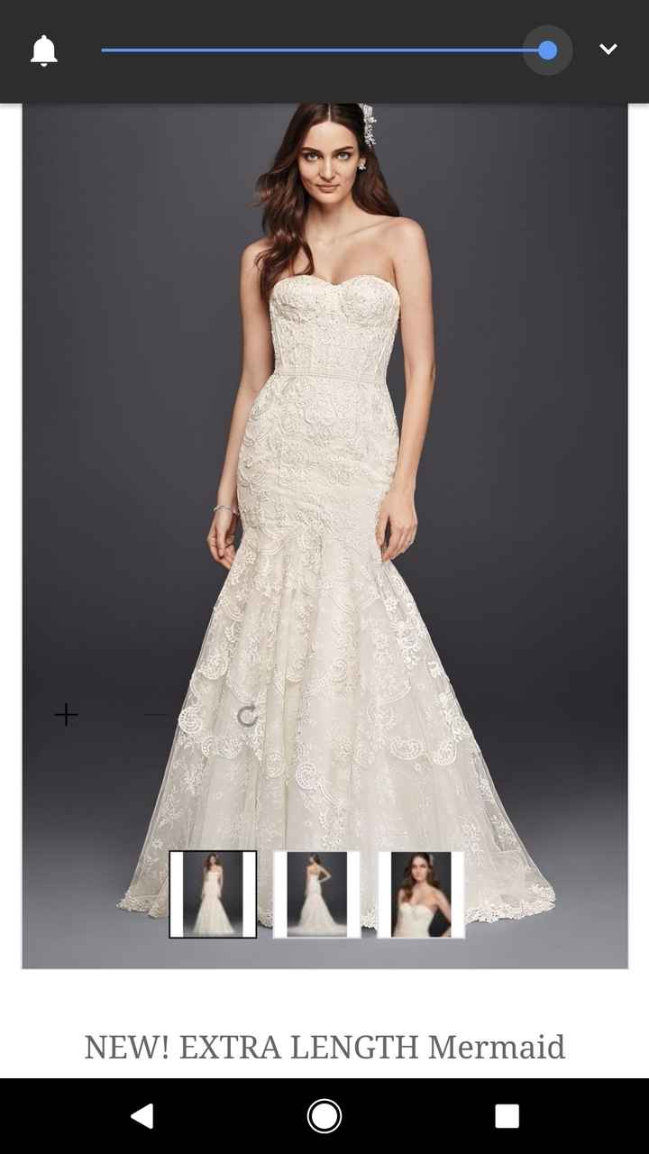 Dress and veil have been paid off!!