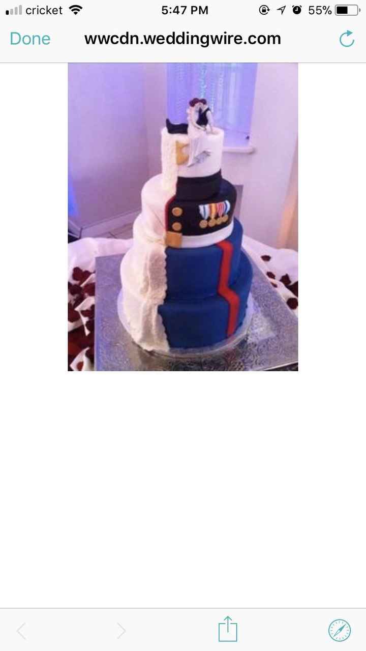  Show me your wedding cake/ wedding cake inspo! - 1