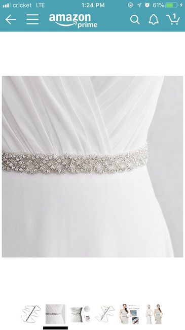 Bridal Sash/belt 6