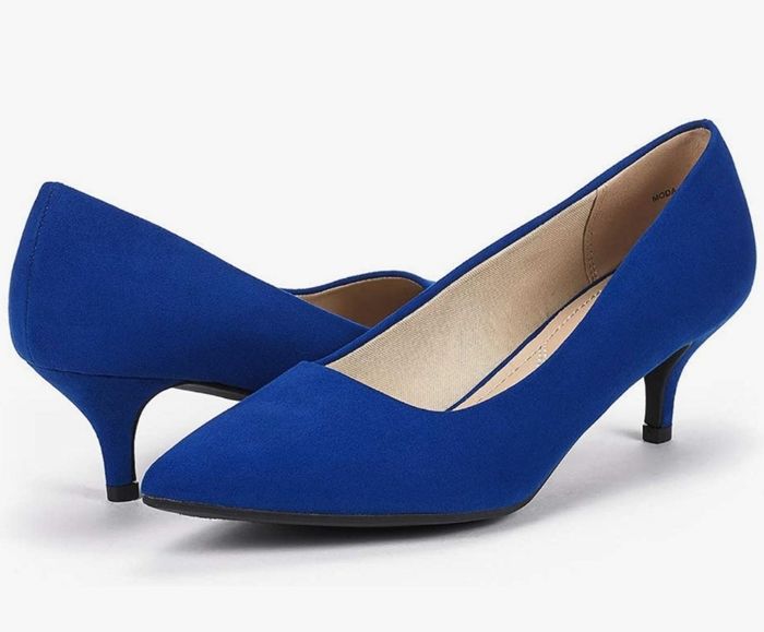 Blue wedding shoes - 1