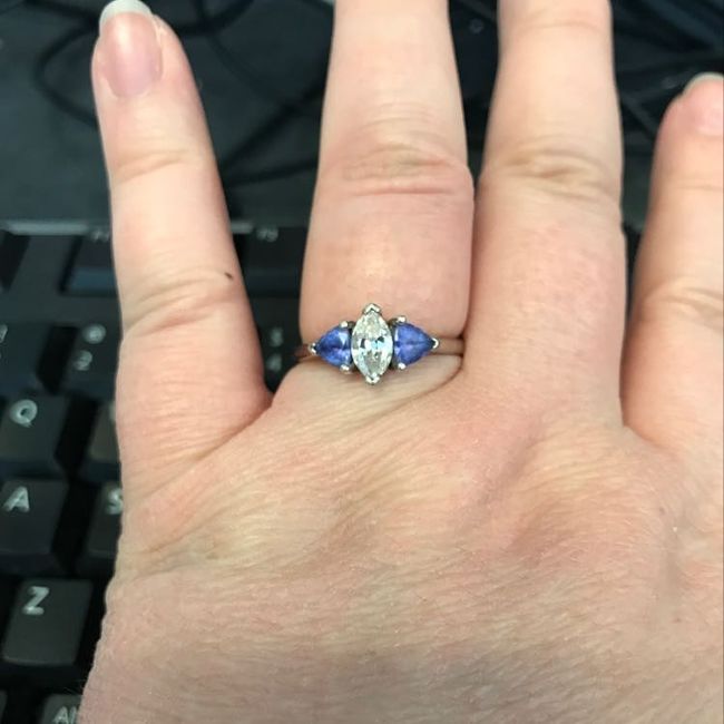 Show me your unique engagement rings! 6