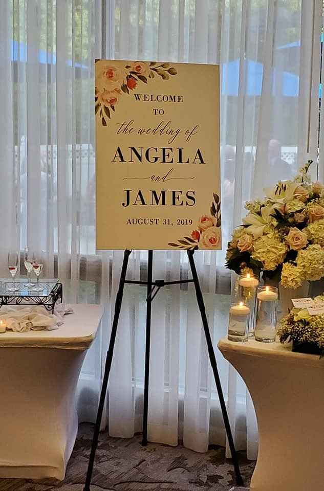 Wedding Welcome Sign