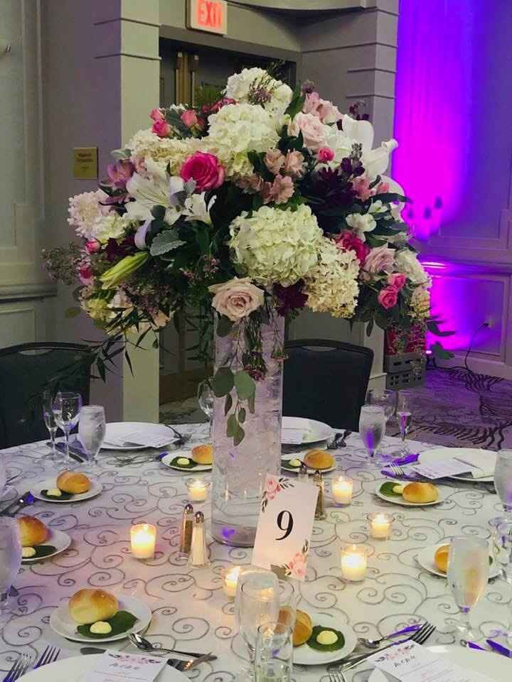 Tall Center pieces