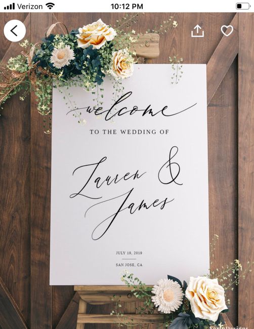 iso Wedding Signs 2