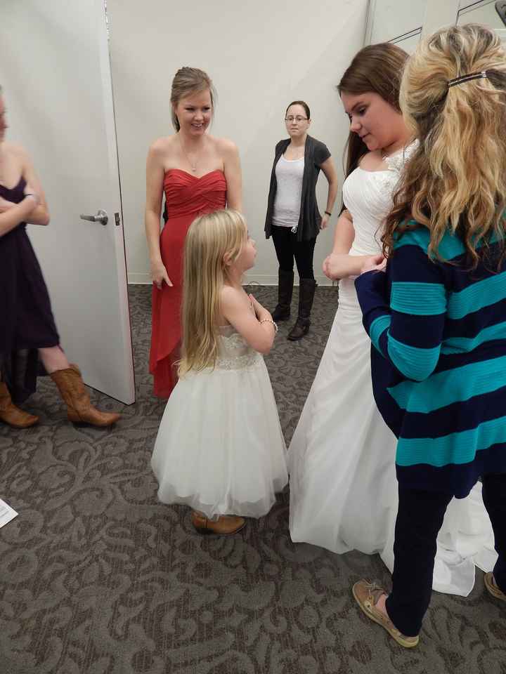 Let's see those dresses!