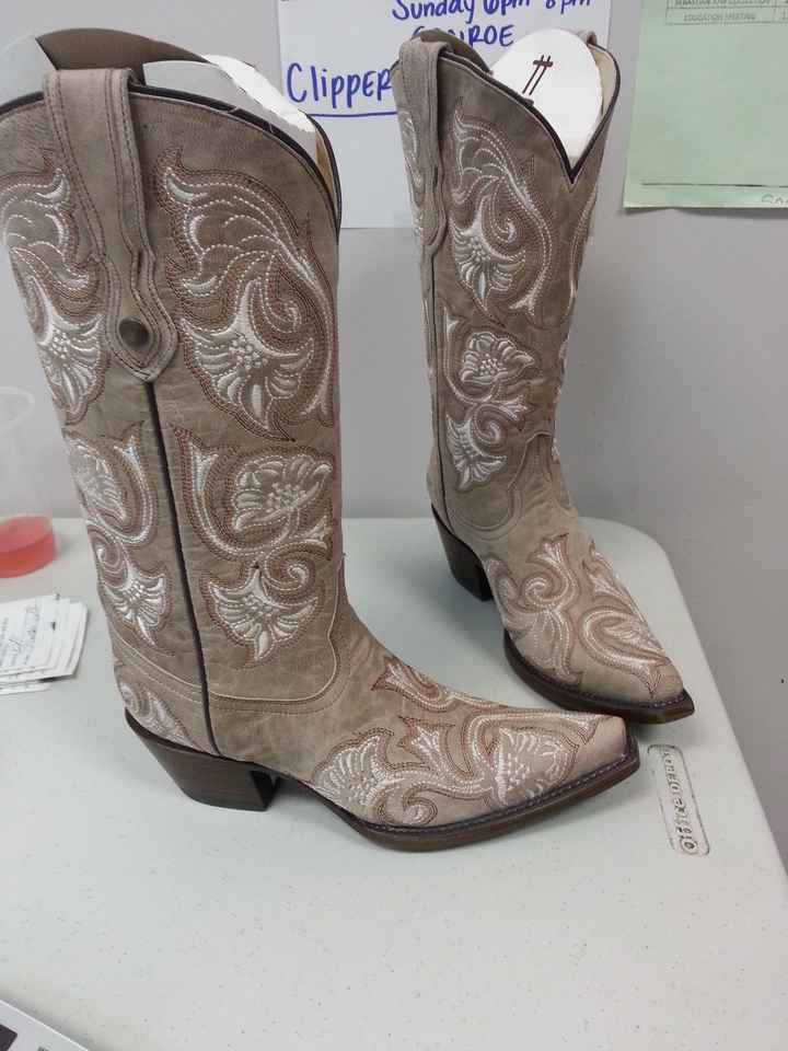 Boots worn for a wedding - rant