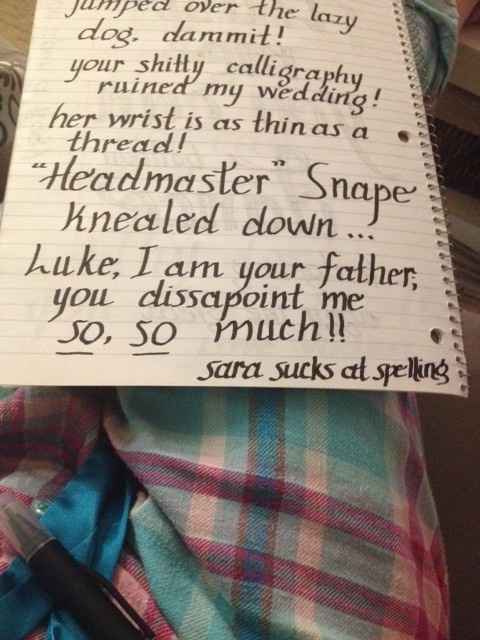 DIY Calligraphy (now with more pics)