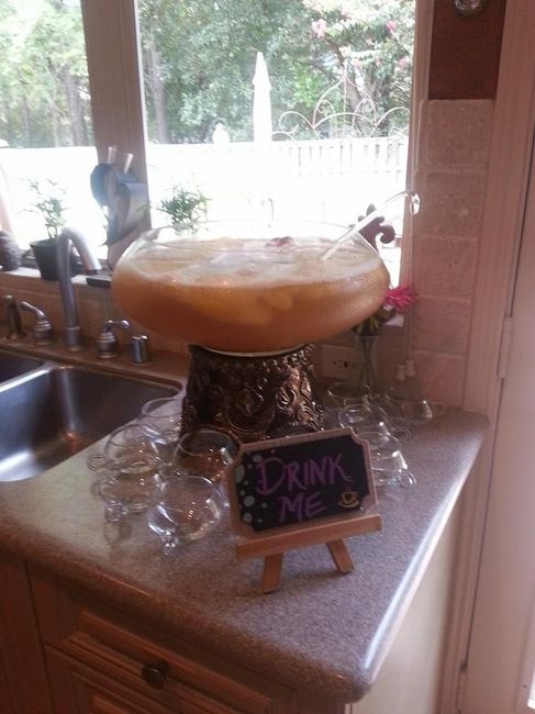 Bridal shower Mad Hatter tea Party!! PIC heavy