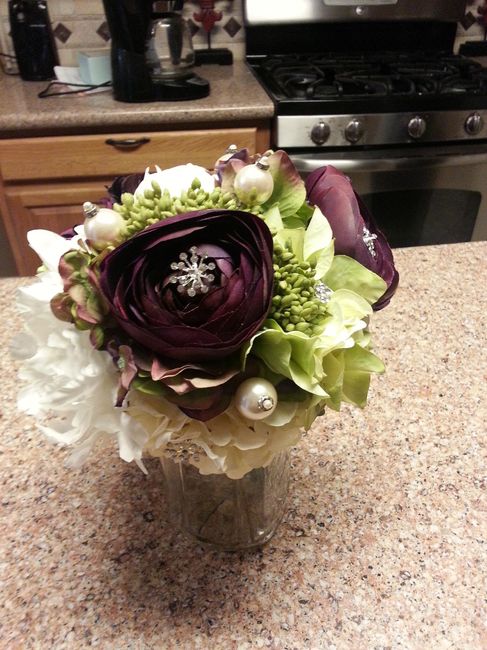 A bunch of DIY completed this weekend! OCTOBER BRIDES! PICTURES