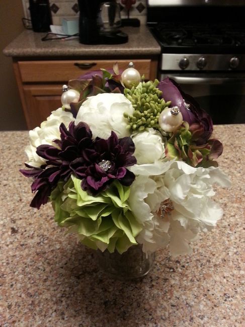 A bunch of DIY completed this weekend! OCTOBER BRIDES! PICTURES
