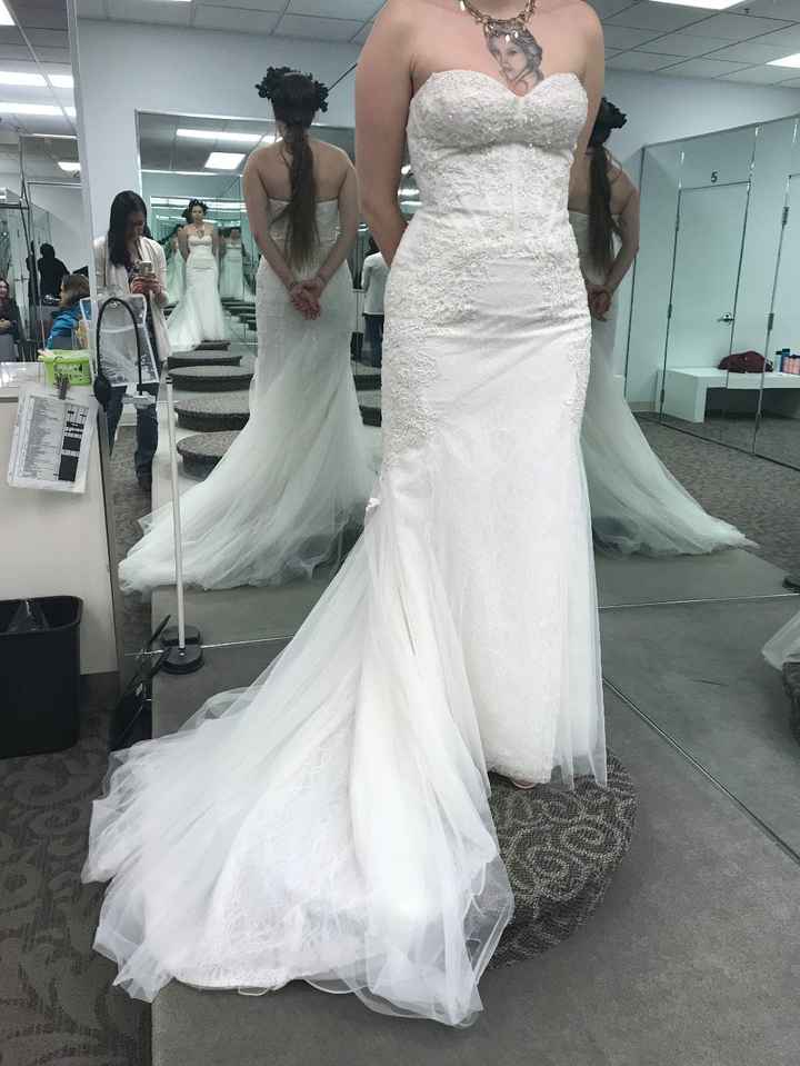 my wedding dress