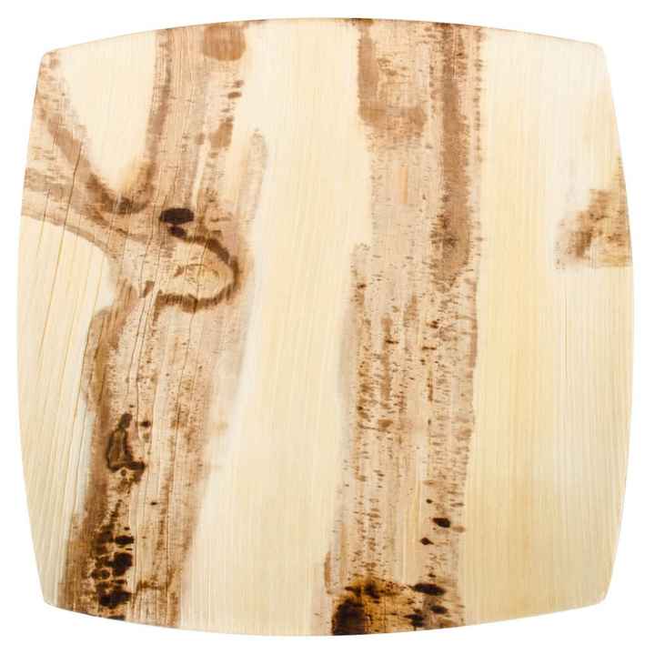 Palm leaf plates from webrestaurantstore.com