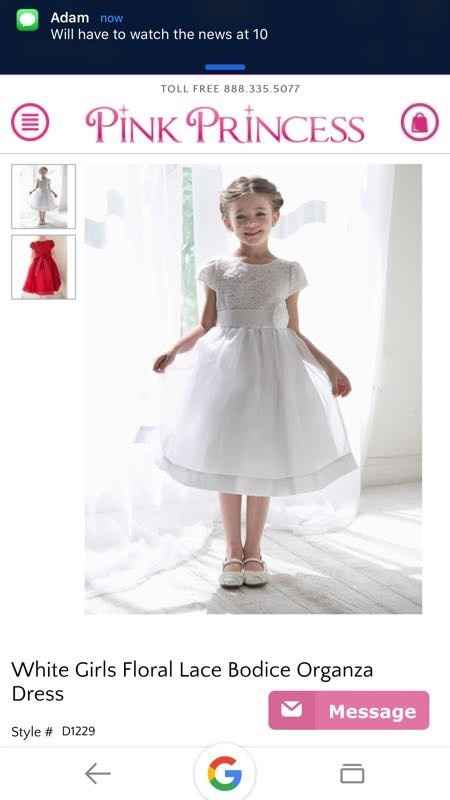 I need help finding a flower girl dress!!