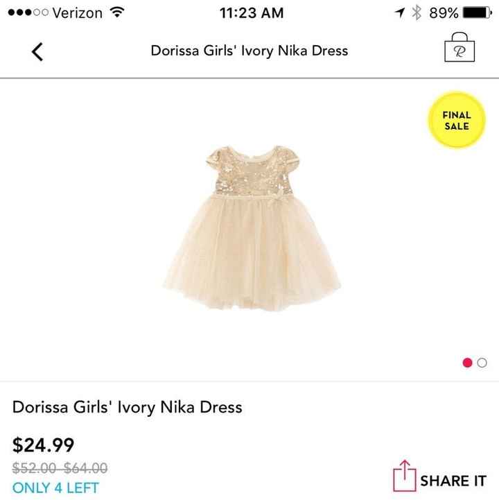 Flower girl dresses!