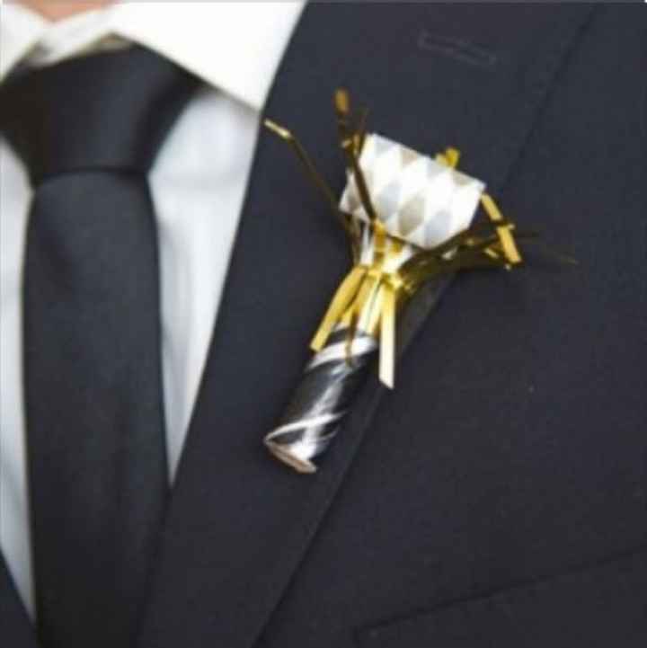 Are your guys wearing boutonnieres?