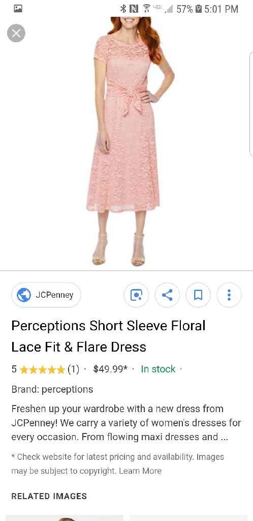 Perceptions short sleeve floral cheap lace fit & flare dress