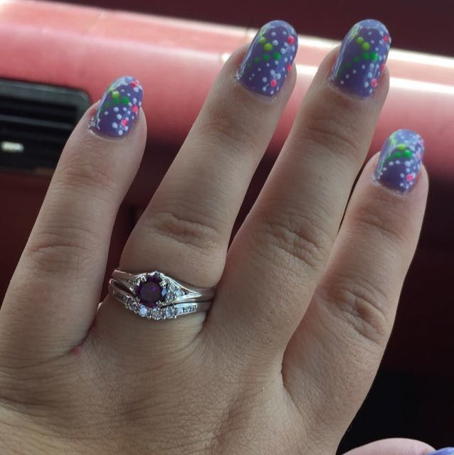What nail color do you feel compliments your ring the best?