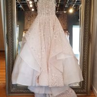 Hayley Paige Sandwashed Orchid color dress - 1