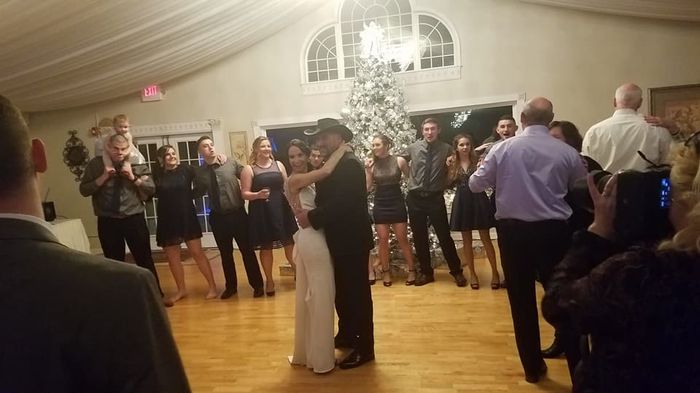 First Dance. Those are all our kids behind us.