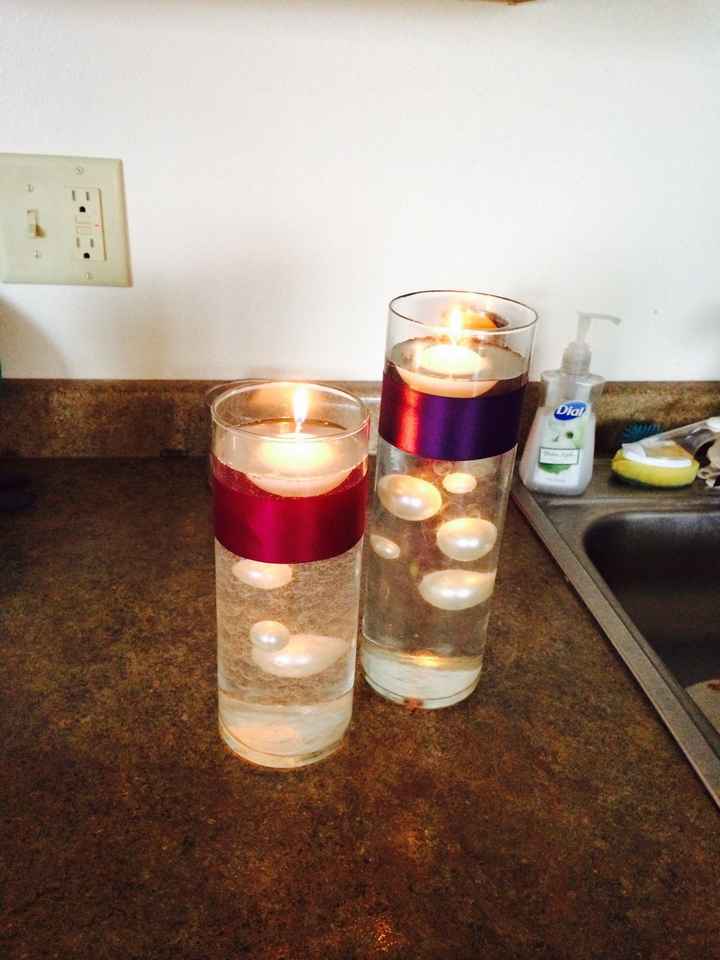 How do I make water pearls float and/or stay in the middle of the water??