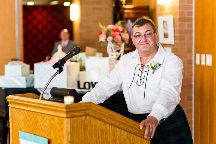 Groom in tux or kilt?