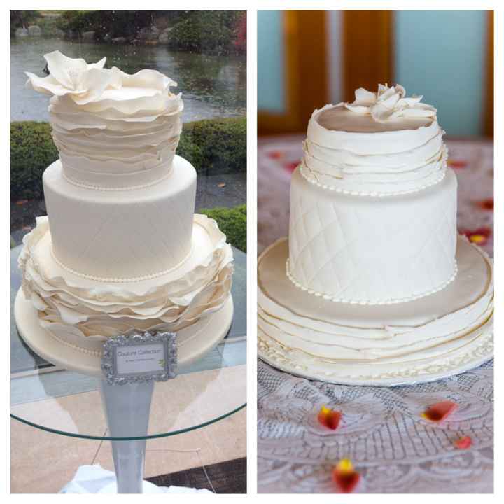 What did/will your wedding cake look like?