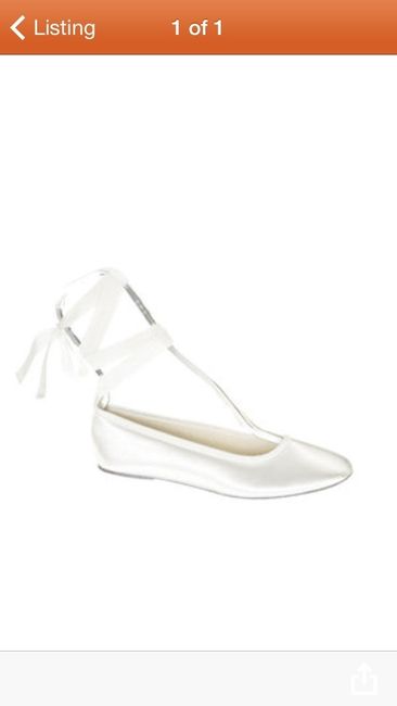 I wanna see your FLAT wedding shoes!