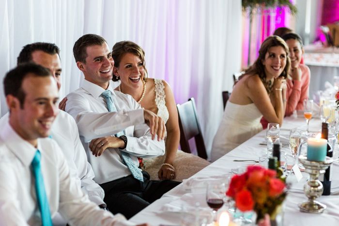Who is making toasts at your wedding?