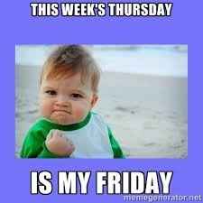 Bad news at work, so let's talk about what you're excited about