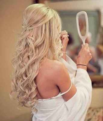 Show me your wedding hair