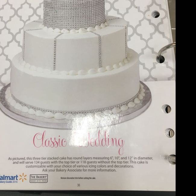Balling on a Budget - Walmart Wedding Cake??? 1