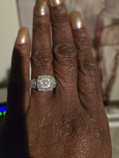 Red and white bouquet 