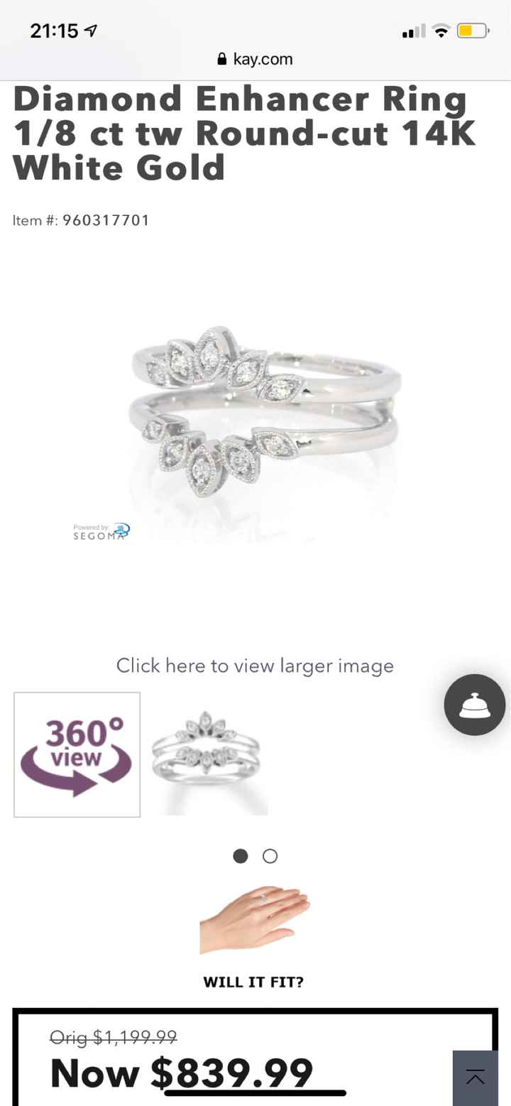 Sales on wedding bands! - 1