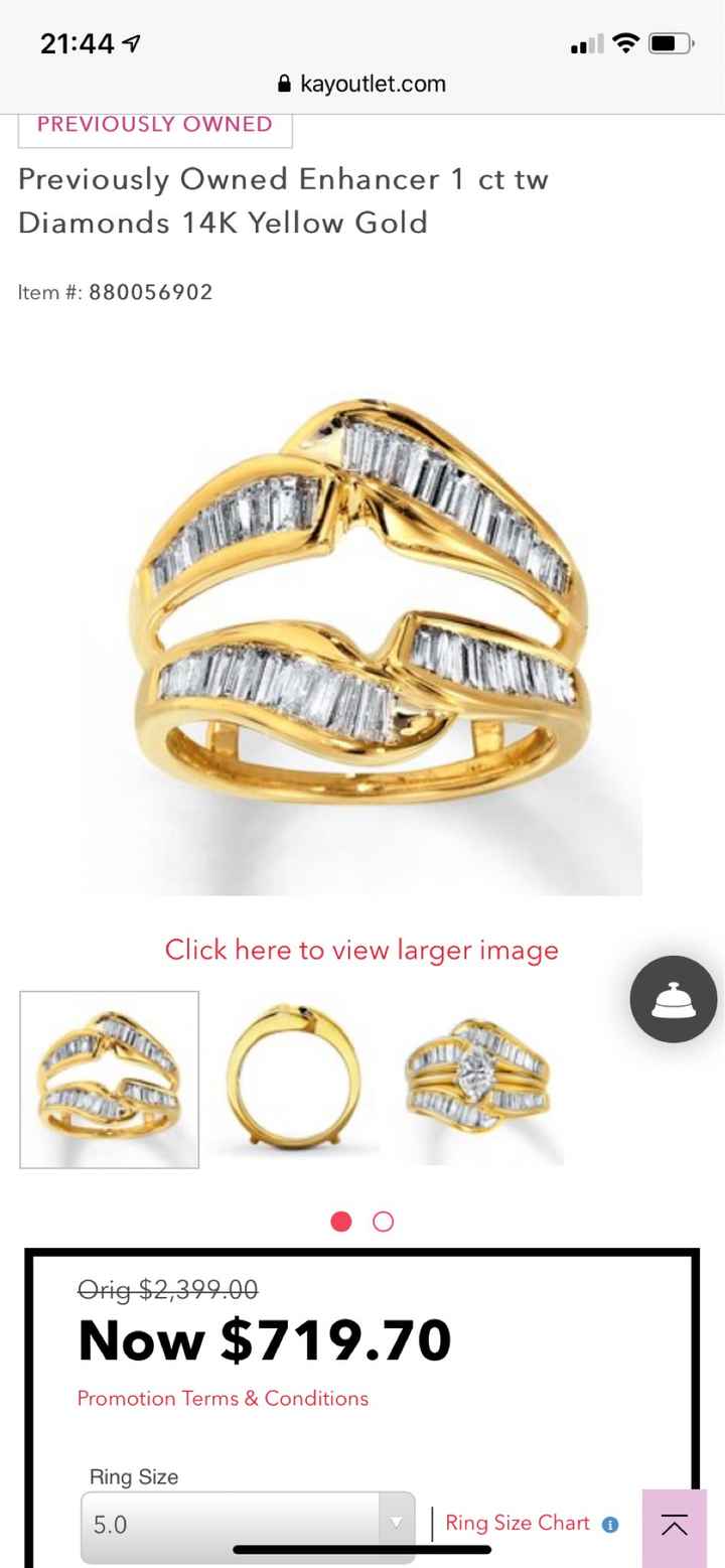 Sales on wedding bands! - 2