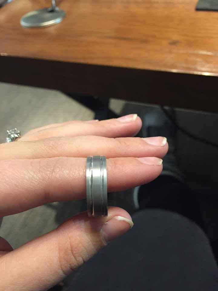 How much was HIS ring? Any advice?