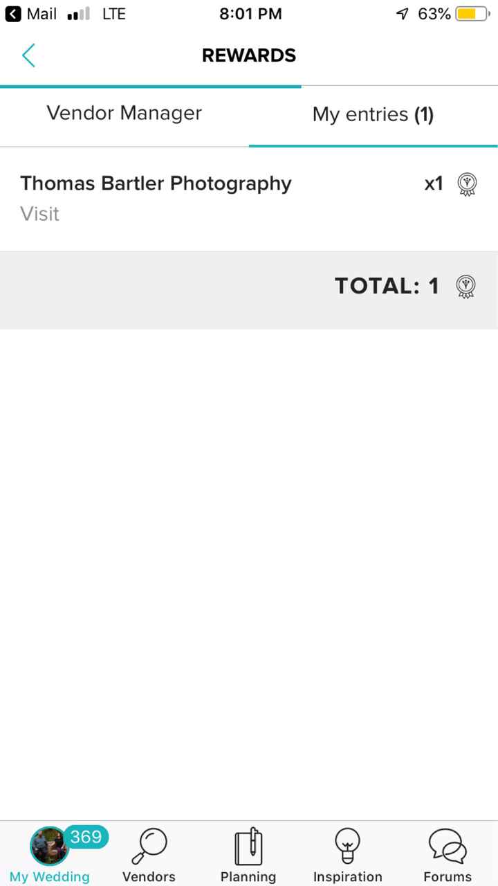 How to enter the WeddingWire Rewards sweepstakes! - 2